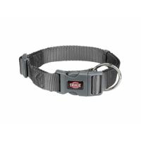 Hondenhalsband Trixie New Premium Grafiet L/XL 40-65 cm