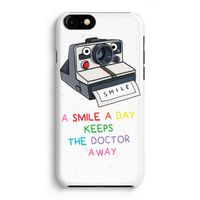 Smile: iPhone 8 Volledig Geprint Hoesje