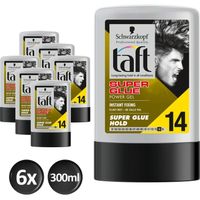 Taft Haargel - Super Glue - Styling Gel - 6x 300ml (Hold level 14) - thumbnail