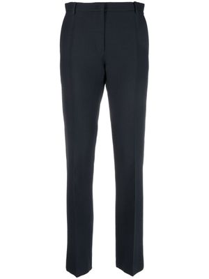 Valentino Garavani pantalon de costume en laine mélangée - Bleu