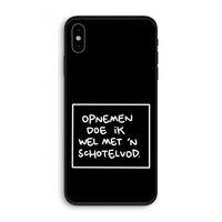 Schotelvod: iPhone XS Biologisch afbreekbaar hoesje