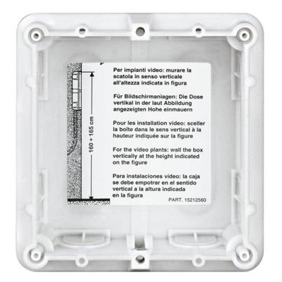 Legrand 350010 Inbouw-behuizing voor Accessoires voor deurintercom