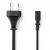 Nedis PCGP11040BK20 Euro - IEC C7 voedingskabel 2m - thumbnail