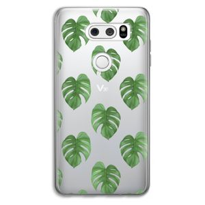 Monstera leaves: LG V30 Transparant Hoesje