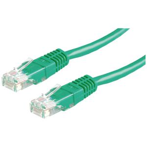 VALUE Patchkabel Cat.6 UTP (Class E), groen, 0,5 m