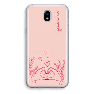Love is in the air: Samsung Galaxy J5 (2017) Transparant Hoesje