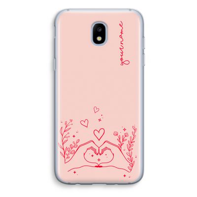 Love is in the air: Samsung Galaxy J5 (2017) Transparant Hoesje
