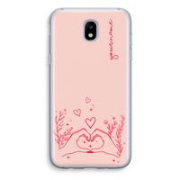 Love is in the air: Samsung Galaxy J5 (2017) Transparant Hoesje