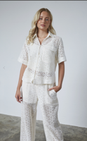 Sisters Point Shirt Elsia-sh.ss Cream