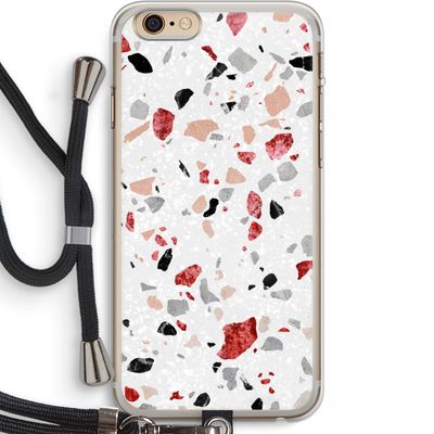 Terrazzo N°12: iPhone 6 PLUS / 6S PLUS Transparant Hoesje met koord