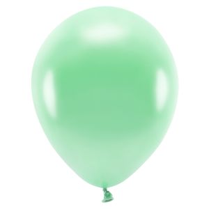 100x Mintgroene ballonnen 26 cm eco/biologisch afbreekbaar