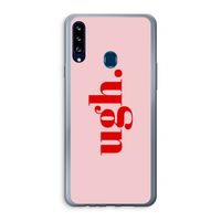 Ugh: Samsung Galaxy A20s Transparant Hoesje