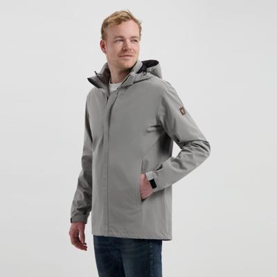 Travelin&apos; Men - waterproof jacket - Grijs - Maat XL