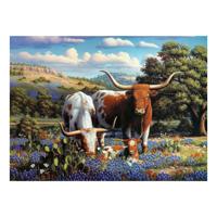 Ravensburger Legpuzzel loving longhorns, 500st.