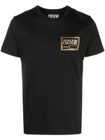 Versace Jeans Couture t-shirt en coton à logo imprimé - Noir - thumbnail