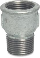 soknippel 1 1/2" nr.529a verzinkt