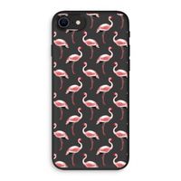 Flamingoprint groen: iPhone 7 Biologisch afbreekbaar hoesje