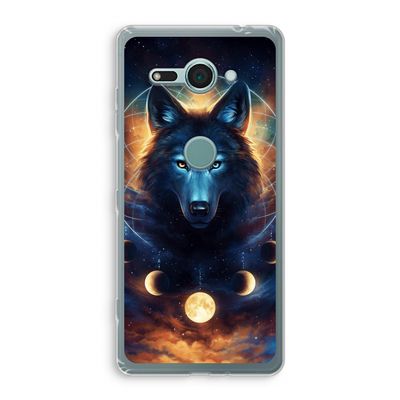 Wolf Dreamcatcher: Sony Xperia XZ2 Compact Transparant Hoesje
