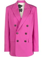 DSQUARED2 blazer croisé à revers pointus - Rose - thumbnail