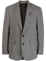 Lardini blazer à carreaux - Gris