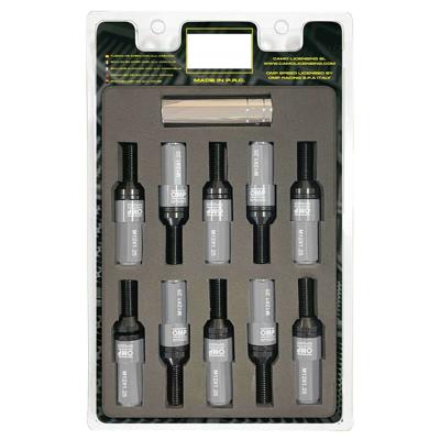 Schroevenkit OMP OMPS09971204 28 mm Grijs M12 x 1,25