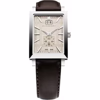 Horlogeband Burberry BU1322 Leder Bruin