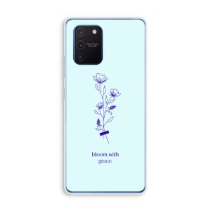 Bloom with grace: Samsung Galaxy Note 10 Lite Transparant Hoesje