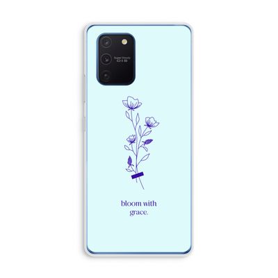 Bloom with grace: Samsung Galaxy Note 10 Lite Transparant Hoesje