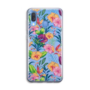 Tropisch 2: Samsung Galaxy A40 Transparant Hoesje