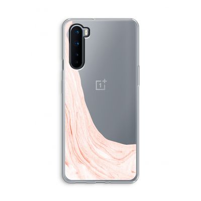 Peach bath: OnePlus Nord Transparant Hoesje