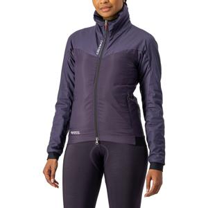 Castelli Fly Thermal lange mouw fietsjack paars dames L