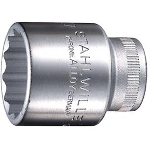 Stahlwille 50 A 7/8 03410044 Dubbel zeskant Dopsleutelinzetstuk 7/8 1/2 (12.5 mm)