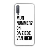 Da ziede van hier: Samsung Galaxy A7 (2018) Transparant Hoesje