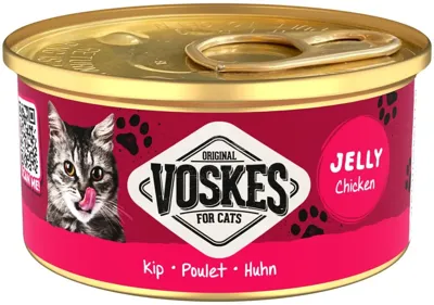Voskes kattenvoer in gelei kip 85g