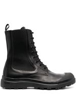 Officine Creative bottines Pallet en cuir - Noir