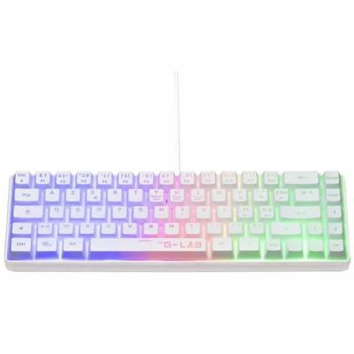 Bluetooth toetsenbord The G-Lab Azerty Frans Wit