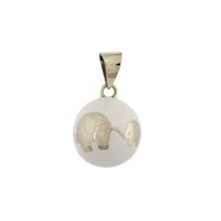 Bola hanger White elefant Maat - thumbnail