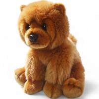 Carl Dick Pluche Chowchow hond - honden knuffeldier - 25 cm - huisdierknuffel