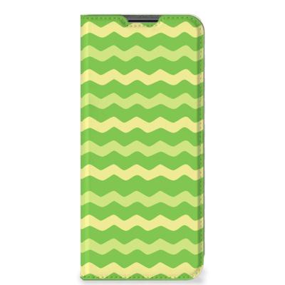 Nokia G50 | Hoesje met Magneet | Waves Green