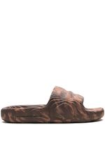 adidas claquettes Adilette 22 'Claster' - Marron