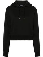 Jacquemus hoodie crop - Noir