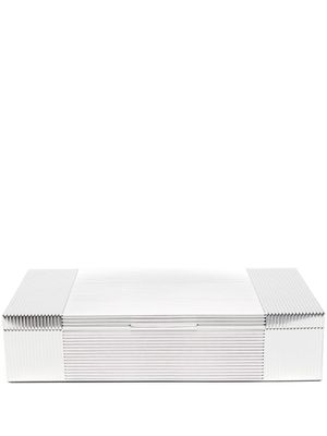 Ralph Lauren Home boîte Luke en argent plaqué