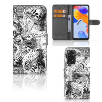 Telefoonhoesje met Naam Xiaomi Redmi Note 11 Pro 5G/4G Skulls Angel - thumbnail