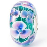 Trollbeads TGLBE-20348 Kraal Verleidelijke bloem zilver-glas