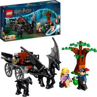 LEGO Harry Potter - Zweinstein Rijtuig en Thestralissen constructiespeelgoed 76400 - thumbnail