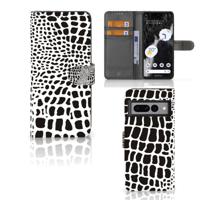 Google Pixel 7 Pro | Telefoonhoesje | Met pasjeshouder | Slangenprint