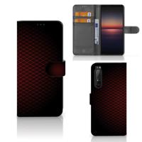 Sony Xperia 1 II | Telefoon Hoesje | Geruit Rood