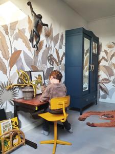 Behang Wilderniss Rol Beige