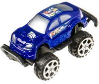 LG Imports monstertruck jongens 8 cm blauw - thumbnail