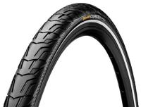 Buitenband Continental Ride City Puncture ProTection 28 x 1.40" / 37-622mm - zwart met reflectie